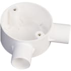 DIETZEL - Winkeldose, Ø 20 mm, Ø 65x32 mm, weiß