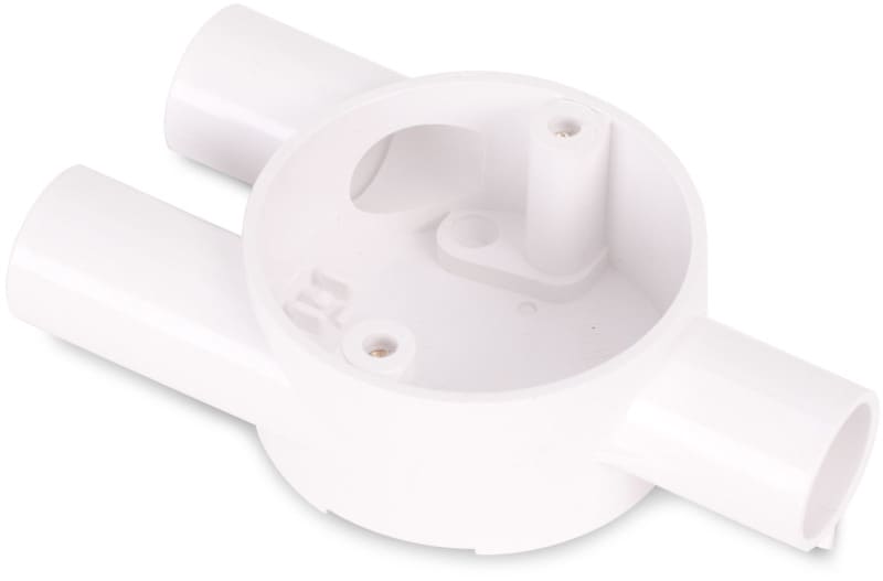 DIETZEL - Abzweigdose, Ø 20 mm, Y-Form, Ø 65x32 mm, weiß