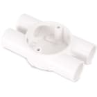 DIETZEL - Kreuzungsdose, Ø 20 mm, H-Form, Ø 65x32 mm, weiß