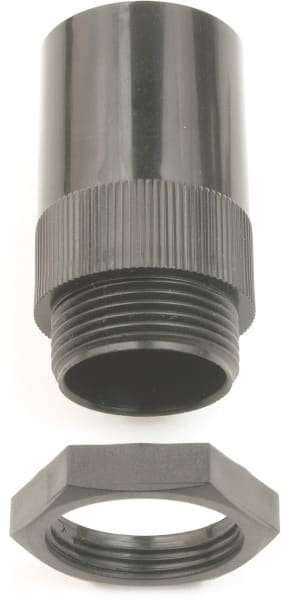 DIETZEL - HFT - Anschlussadapter mit Sechskantmutter, schwarz