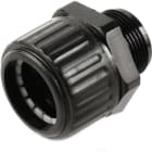 DIETZEL - Schlauchverschraubung, Ø 12 mm, M12x1,5 mm, gerade, IP54, PPO, schwarz