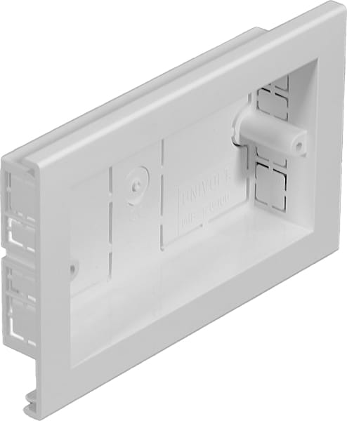 DIETZEL - Einbaudose, 2-fach, 140x100x28 mm, für MAK, BS, weiß