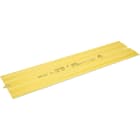 DIETZEL - PE-Kabelabdeckplatte, gelb, 120x1000mm, Achtung elektrische Kabel, 25 Stk Bündelung