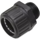 DIETZEL - Schlauchverschraubung, Ø 16mm, Pg 11, gerade, IP54, Polyamid, halogenfrei, schwarz