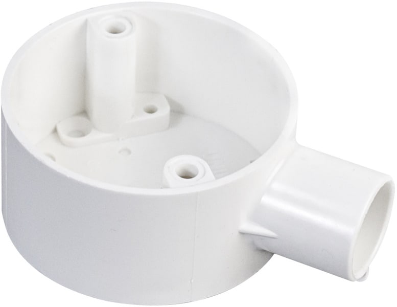 DIETZEL - HFT-Enddose, Ø 25 mm, Ø 65x32 mm, weiß
