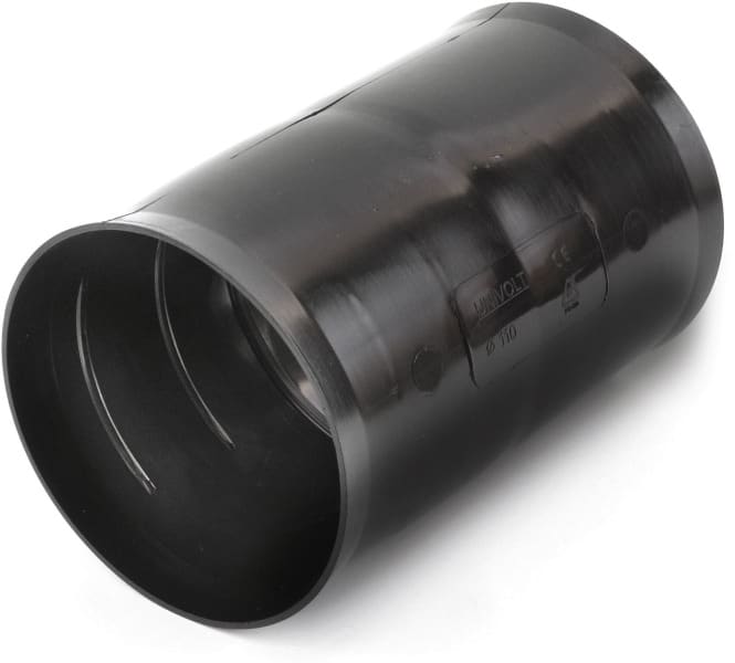 DIETZEL - PE-Kabelschutz-Verbindungsmuffe, Ø 50 mm, schwarz
