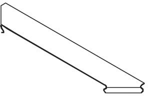 DIETZEL - Rinnenanbeuabzweigdeckel, 100 mm, tauchfeuerverzinkt