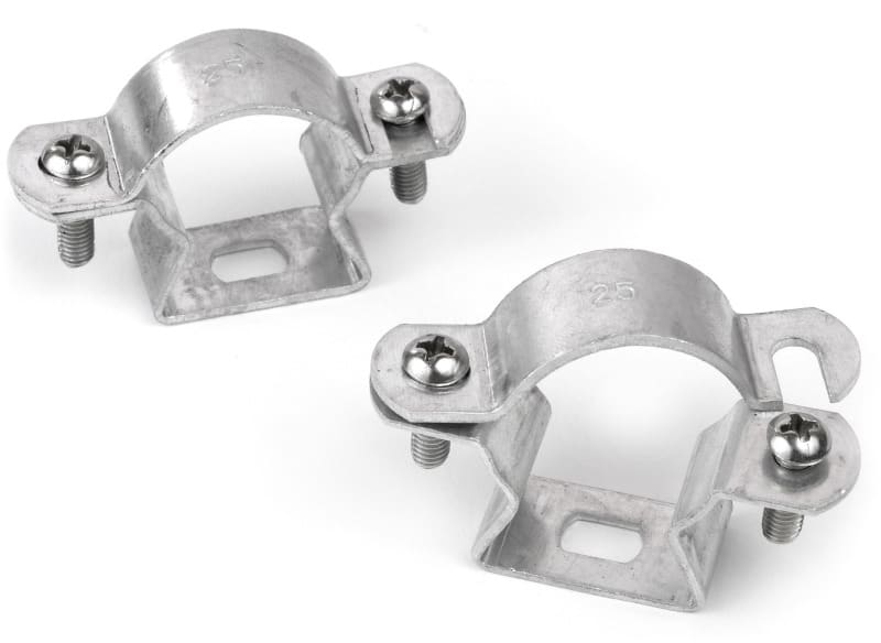 DIETZEL - Edelstahl-Rohrabstandschelle, Ø 50 mm, mit Edelstahlschrauben, V4A