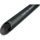 DIETZEL - LWL-Rohr 50X4mm schwarz aus PE-HD 1A, 250m Ring, Streifen: 4X1 grün, Signierung: UNIVOLT LWL 50X4 ENERGIE STEIERMARK