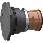 DIETZEL - Universaldurchführungsmanschette, mit Anspachtelflansch und KG-Rohr DN 150, 300mm