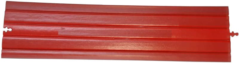 DIETZEL - PVC-Kabelabdeckplatte, rot, 150x1000 mm, Achtung Starkstromkabel