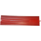 DIETZEL - PVC-Kabelabdeckplatte, rot, 150x1000 mm, Achtung Starkstromkabel