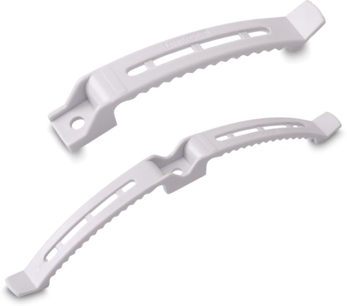 DIETZEL - Kabelhalter einfach, -5 bis +60°C, hellgrau, halogenfrei