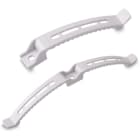 DIETZEL - Kabelhalter einfach, -5 bis +60°C, hellgrau, halogenfrei