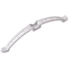 DIETZEL - Kabelhalter zweifach, -5 bis +60°C, hellgrau, halogenfrei
