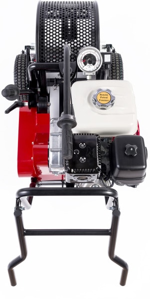 DIETZEL - Hilfsseilwinde, Honda-Motor, 270 ccm, 6,5 kW, 7,5 kN, 1100x570x710mm, mit Zugkraftmessung und Grenzwertsignalgeber