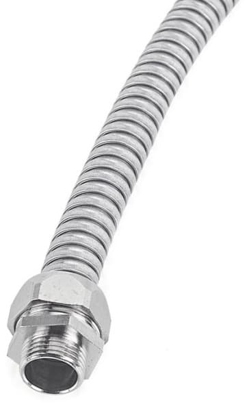 DIETZEL - Metallschutzschlauch, Ø 27 mm, Stahl verzinkt, IP50, 30 m