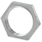 DIETZEL - Gegenmutter, M20x1,5, IP50, Messing vernickelt, für 50044 und 50093