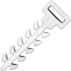 DIETZEL - Steck-Dübel hellgrau, RAL7035, Bohrloch 6x27 mm