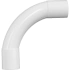 DIETZEL - PVC-Steckbogen, Ø 25 mm, 90°, gemufft, weiß