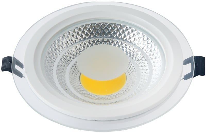MLIGHT - LED COB Glasdownlight, round, 250mm 30W, 4000K, 2700lm, IP20, 850mA, 120°