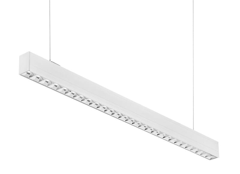MLIGHT - LED Linienleuchte CONFERENCE II chrome up/down UGR<16 48W, 1050mA, 5200lm, IP20, 60°, 50.000h