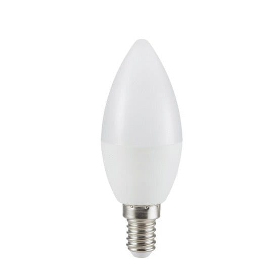 MLIGHT - LED-KL 4W Kerzenlampenform nicht dimmbar 4W, 230V, E14, 2900K warm-weiß