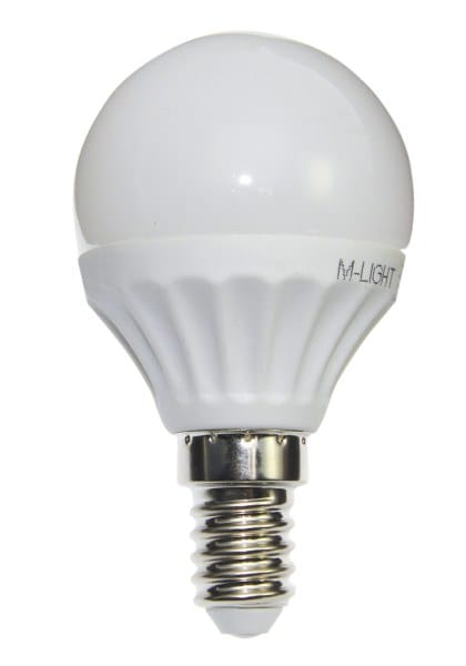 MLIGHT - LED-TR 4W Tropfenlampenform nicht dimmbar 4W, 230V, E14, 2900K warm-weiß