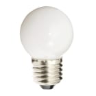 MLIGHT - LED-TR 0,5W Tropfenlampe, matt, nicht dimmbar 0,5W, 230V, E27, 2700K warm-weiß, Polycarbonat matt