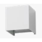 MLIGHT - LED Außenwandleuchte CUBE, weiß 12W, 3000K, 900lm, 300mA, 230V, IP54