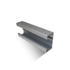 FEAL - Brüstungskanal Alu Natur eloxiert Unterteil 130x69mm L=3m