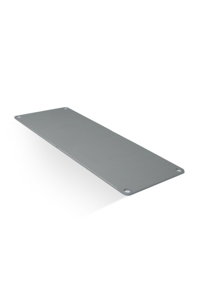 FEAL - Endstück Brüstungskanal 69x100 Alu Natur eloxiert