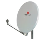 TRIAX - Offset-Parabolantenne 75cm lichtgrau