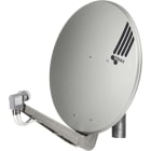 TRIAX - Offset-Parabolantenne 85cm lichtgrau