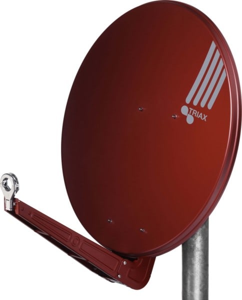 TRIAX - Offset-Parabolantenne 95cm lichtgrau