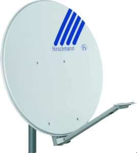 TRIAX - Offset-Parabolantenne 120cm Aluminium lichtgrau