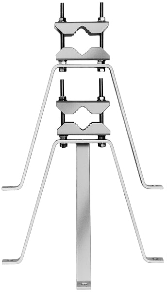 TRIAX - Halterung Befestigung v.Antennenrohren an Außenwänden