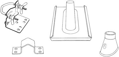 TRIAX - MAST-ZUBEHöR-SET 48-50MM