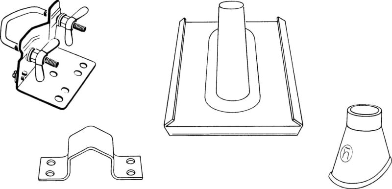 TRIAX - MAST-ZUBEHöR-SET 60MM