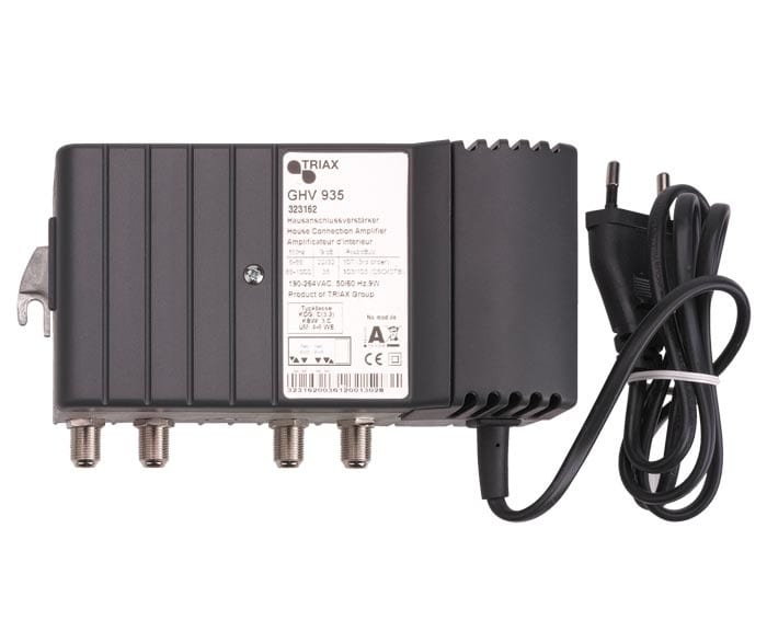 TRIAX - Hausanschlussverstärker 32dB Rückk.aktiv/passiv
