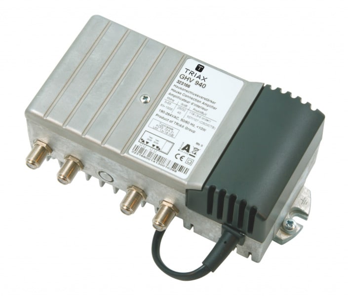 TRIAX - Hausanschlussverstärker vorwärts:40dB rückwärts 26/32dB