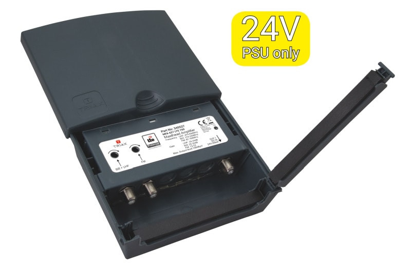 TRIAX - Mast-Vorverstärker 2xin LTE 700MHz exkl.Netzteil