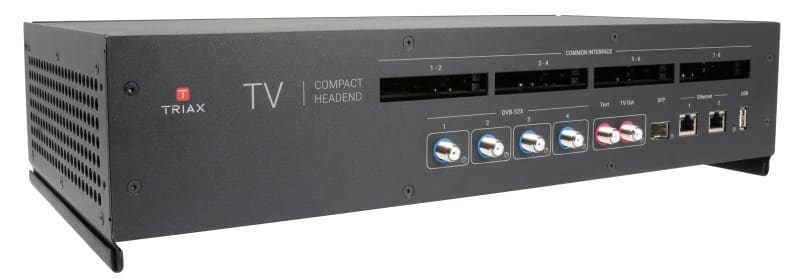 TRIAX - Kompakt-Kopfstelle 16xDVB-S2X auf QAM oder COFDM