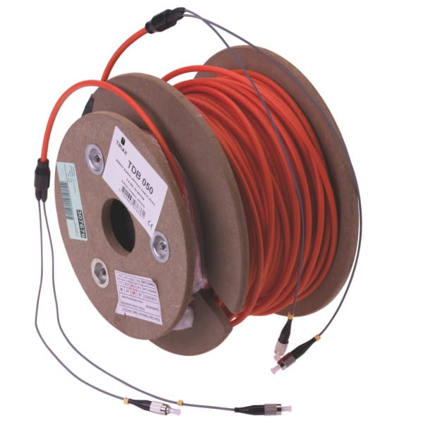 TRIAX - Opto Erdkabel 50m 2fach mit FC/PC Stecker