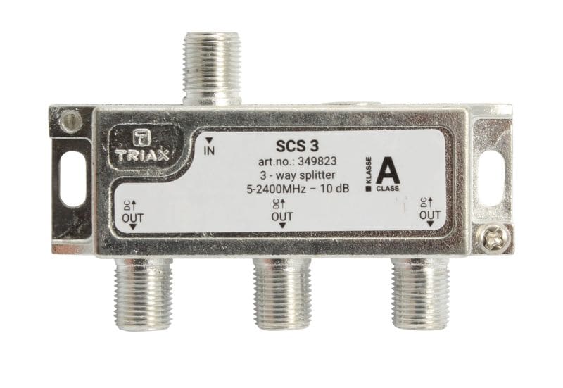 TRIAX - SAT Verteiler 3fach 5-2400MHz 10dB