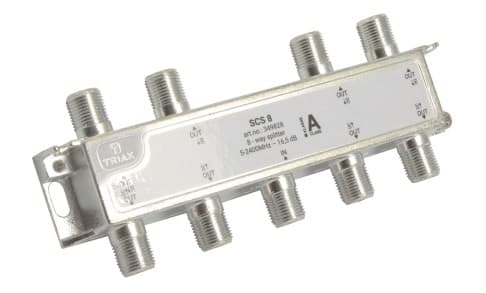 TRIAX - SAT Verteiler 8fach 5-2400MHz 16.5dB