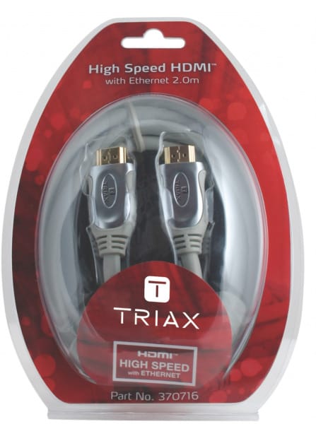 TRIAX - Hochgeschwindigkeits-HDMI-Kabel mit Ethernet - 2.0 m