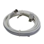 TRIAX - SAT-Anschlusskabel Quick-F-Winkelstecker 1.5m A+ weiß