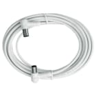 TRIAX - Anschlusskabel TV&Radio IEC-Winkelstecker-Buchse 1.5m A++ ws