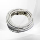 TRIAX - Anschlusskabel f.TV&Radio IEC-Winkelstecker-Buchse 3m A+ ws